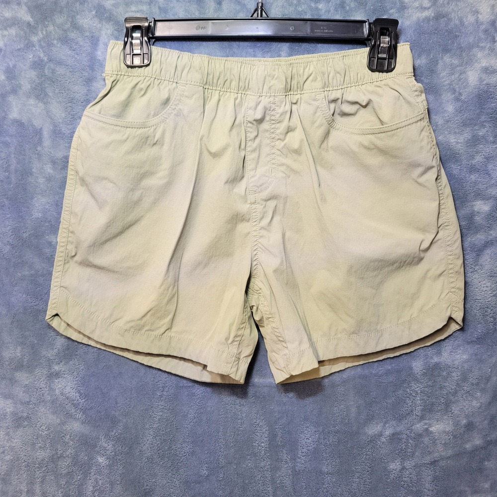 Carhartt Relaxed Fit Pull On Elastic Waist‎ Shorts Khaki Utility Workwear Small